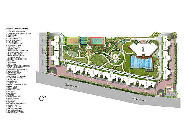 ATS Pious Orchards Site Map 